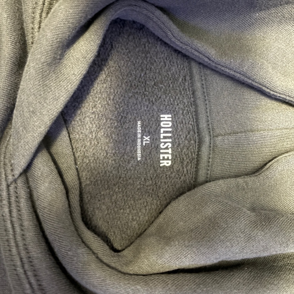Hollister Oversized Hoodie in XL Charcoal Gray